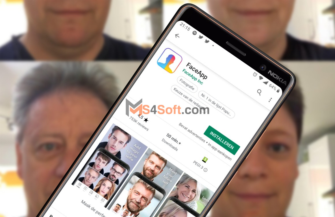 تحميل فيس اب FaceApp لتكبير السن أخر أصدار 2023 مجاناً للأندرويد 3 فيس اب FaceApp لتكبير السن