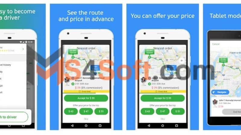 تحميل تطبيق ان درايفر inDrive للاندوريد والايفون 2024 برابط مباشر مجانا 3 تطبيق ان درايفر