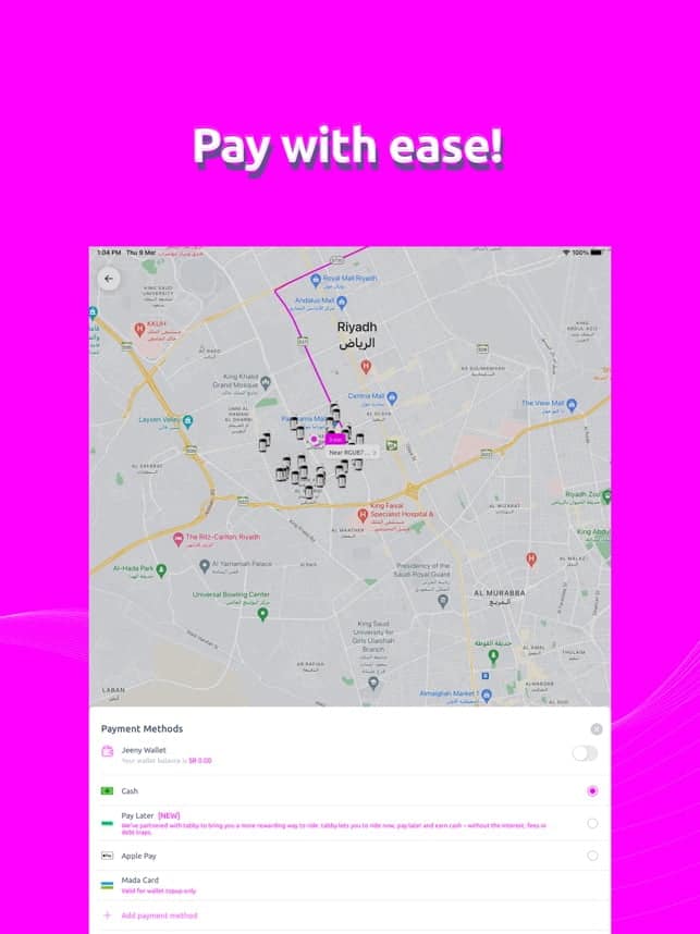 تحميل تطبيق جيني للسائق Jeeny اخر اصدار للاندوريد والايفون 4