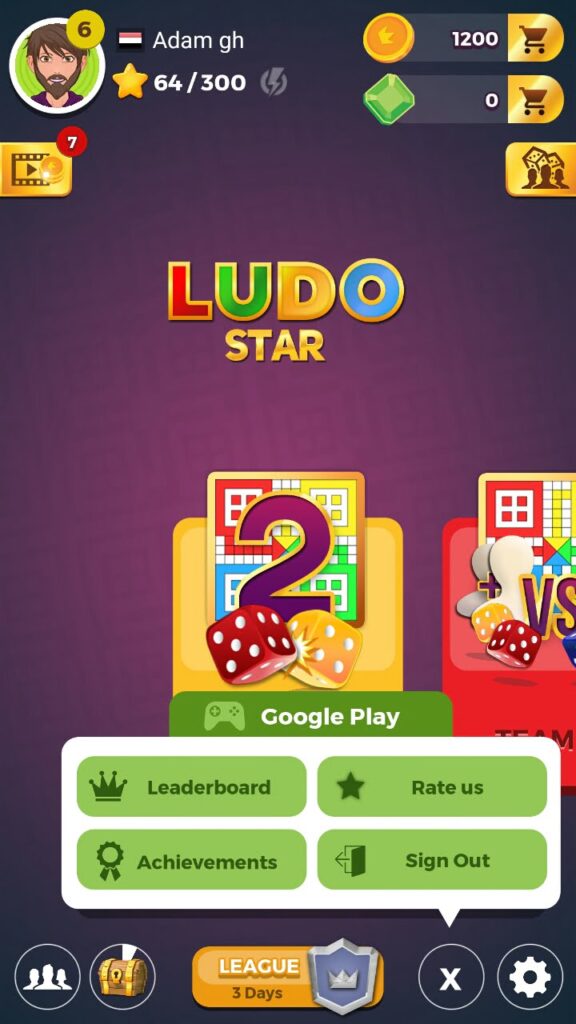 تحميل لودو ستار مهكره للاندرويد بدون روت اخر اصدار 2023 3 ludo star 2017 android
