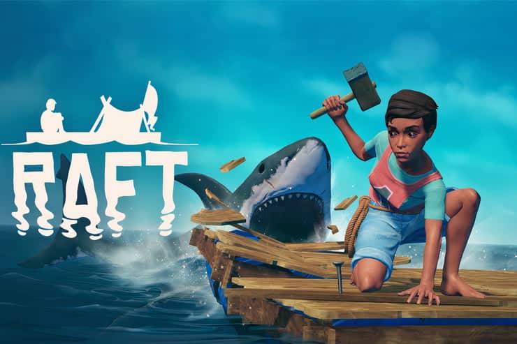 تحميل لعبة رافت الاصليه Raft apk مهكره اخر اصدار 2024 للكمبيوتر والاندوريد 3 Raft