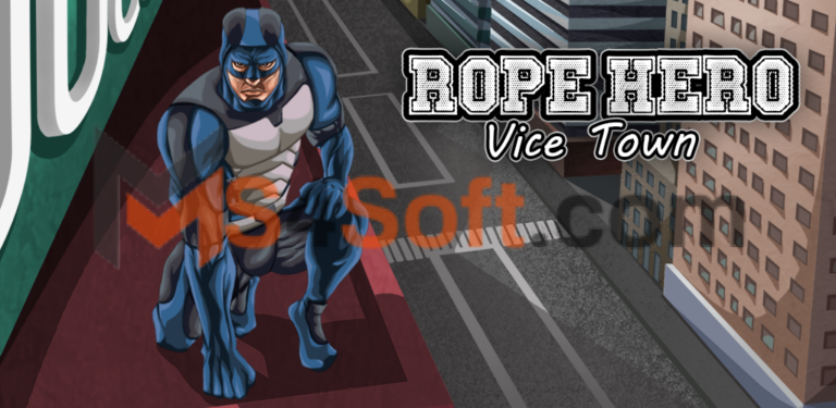 تنزيل لعبة Rope Hero Vice Town مهكرة اخر اصدار 2024 للاندوريد والايفون