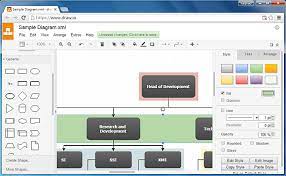 تحميل برنامج draw io online اصدار 2024 لانشاء المخططات والرسوم البيانية 2 Untitled 1