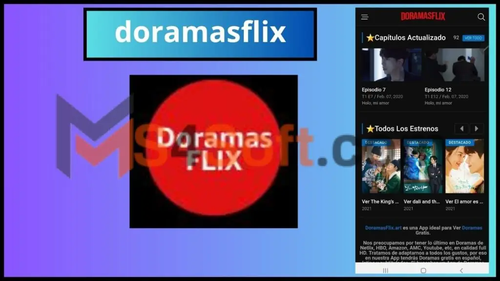 تحميل تطبيق موقع Doramasflix لمشاهدة المسلسلات بدون اعلانات 2024 للاندوريد والايفون 4 تحميل تطبيق موقع Doramasflix لمشاهدة المسلسلات بدون اعلانات 2024 للاندوريد والايفون