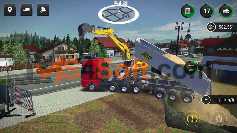 تحميل لعبة Construction Simulator 3 للاندرويد مهكرة 2024 اخراصدار مجانا 2 تحميل لعبة Construction Simulator 3 مجانا