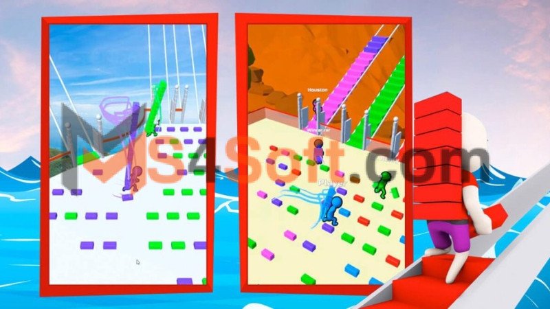 تحميل لعبة bridge race apk مهكرة للاندوريد والايفون 2024 اخر اصدار مجانا 3 تحميل لعبة bridge race apk مهكرة للاندوريد والايفون