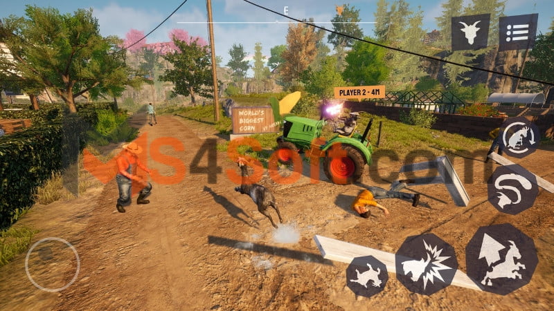 تنزيل لعبة goat simulator 3 مهكرة للاندوريد والايفون 2024 اخر اصدار مجانا 2 تحميل محاكي الماعز 3 1