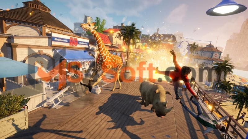 تنزيل لعبة goat simulator 3 مهكرة للاندوريد والايفون 2024 اخر اصدار مجانا 5 تحميل Goat Simulator مهكرة