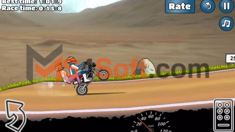 تنزيل لعبة Wheelie Challenge مهكرة اخر اصدار 2024 للاندوريد والايفون مجانا 3 تحميل Wheelie Challenge