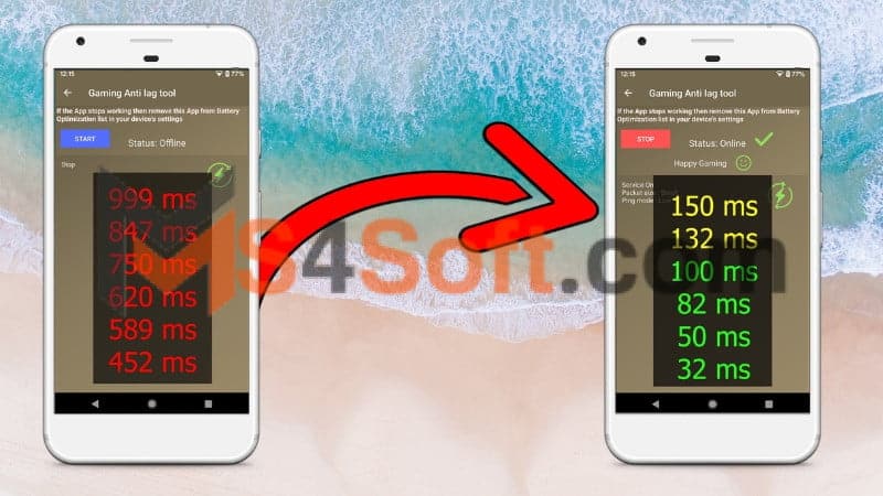 تحميل تطبيق Ping Anti Lag مسرع البنج وحل مشكلة اللاج مهكر للاندرويد 3 تطبيق Mobile Gaming Ping Anti Lag