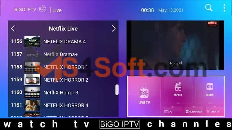 تحميل تطبيق BIGO iptv plus لمشاهدة القنوات التلفزيونيه 2024 اخر اصدار مجانا 2 تنزيل تطبيق BIGO iptv plus