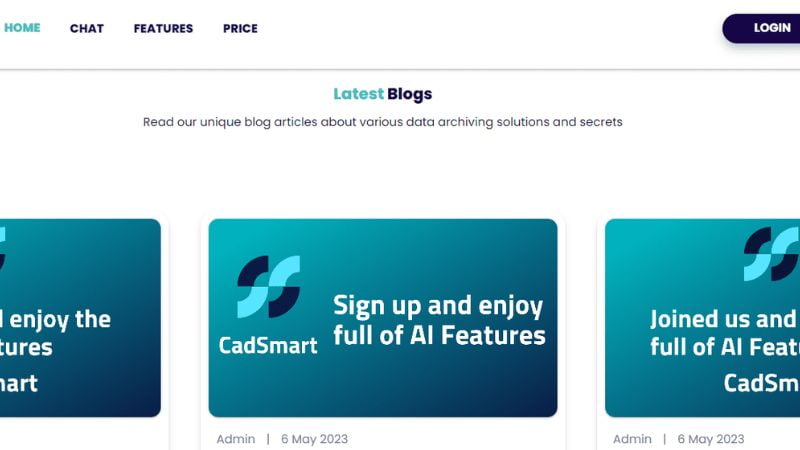 شرح موقع CadSmart لإنشاء جميع محتويات الذكاء الاصطناعي والتعليقات الصوتية المدعومة بالذكاء الاصطناعي 2 موقع Cadsmart 2