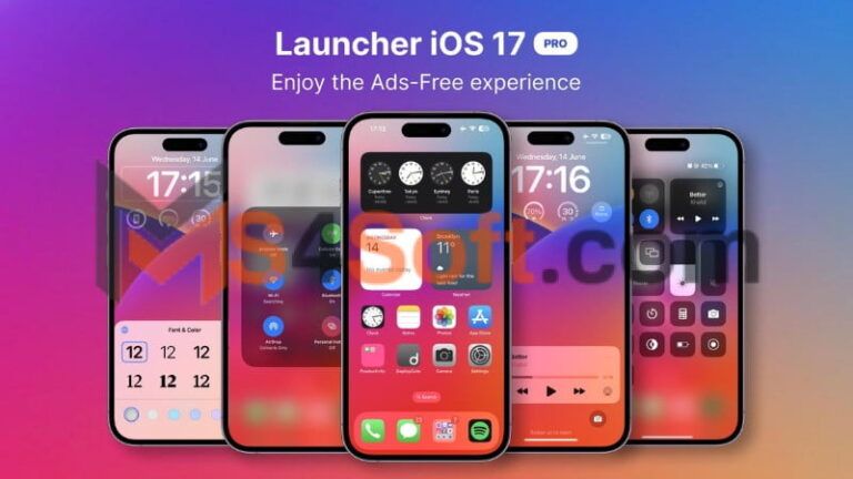 تحميل تطبيق Launcher iOS 17 Pro APK للاندرويد اخر اصدار 2024 مجانا