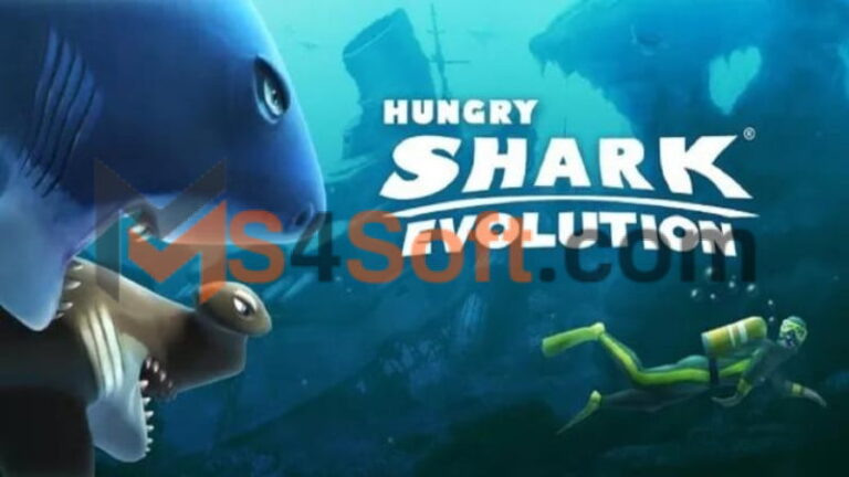 تحميل لعبة hungry shark evolution مهكرة اخر اصدار 2024 للكمبيوتر والاندوريد مجانا