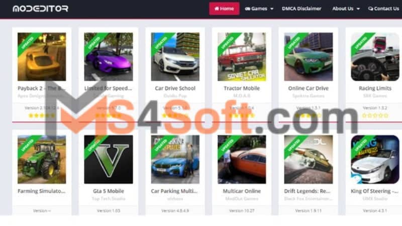 موقع modeditor لتحميل الالعاب والتطبيقات المهكره 2024 مجانا 4 تحميل تطبيق Mod editor