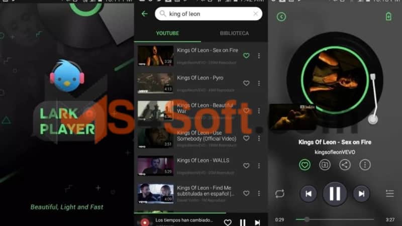 تحميل برنامج Lark Player مهكر بدون اعلانات اخر اصدار 2024 من ميديا فاير 3 تحميل Lark Player