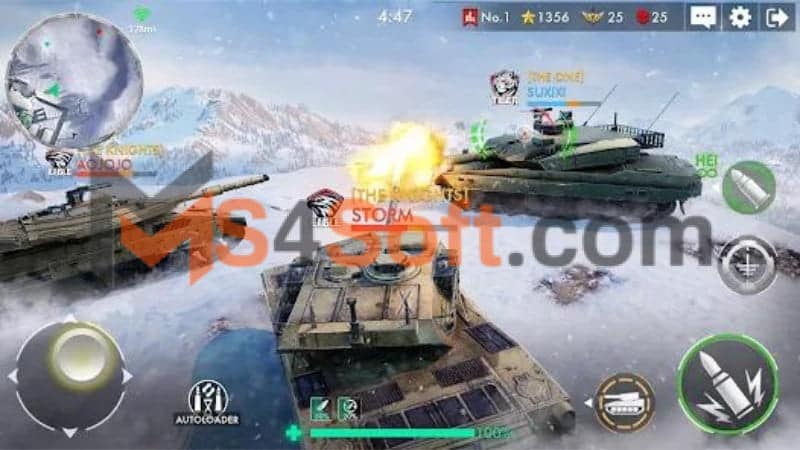 تحميل لعبة Tank Warfare مهكرة للاندوريد والايفون 2024 اخر اصدار مجانا 3 تحميل Tank Warfare
