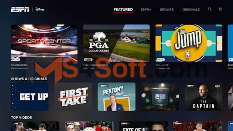 تحميل تطبيق ESPN Plus بث مباشر لمشاهدة المباريات اخر اصدار 2024 للاندوريد والايفون مجانا 4 ESPN بث مباشر