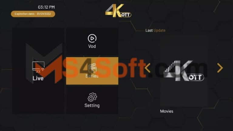 تحميل تطبيق 4k ott apk لمشاهدة القنوات والمباريات للاندوريد والايفون 2024 اخر تحديث مجانا