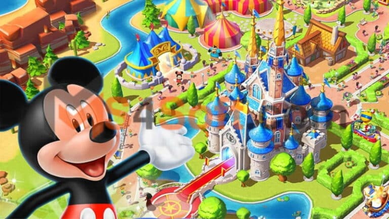 تحميل لعبة Disney Magic Kingdoms مهكرة اخر اصدار 2024 برابط مباشر مجانا