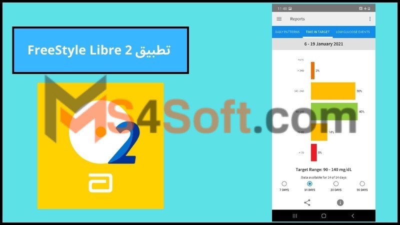 تحميل تطبيق FreeStyle Libre 2 للاندوريد والايفون 2024 برابط مباشر مجانا 4 تطبيق FreeStyle Libre 2