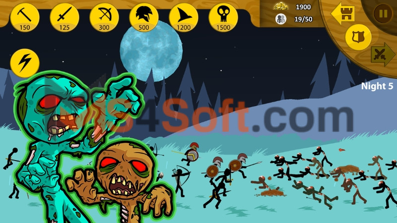 تحميل لعبة Stickman Stick War للاندرويد والايفون اخر اصدار 2024 برابط مباشر مجانا 3 لعبة Stickman Stick War