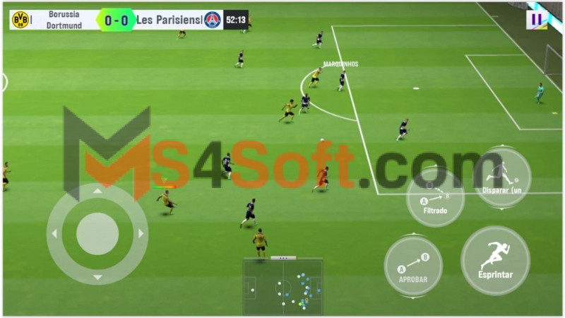 تحميل لعبة توتال فوتبول Total Football 2024 للاندوريد والايفون برابط مباشر مجانا 3 لعبة Total Football 2024