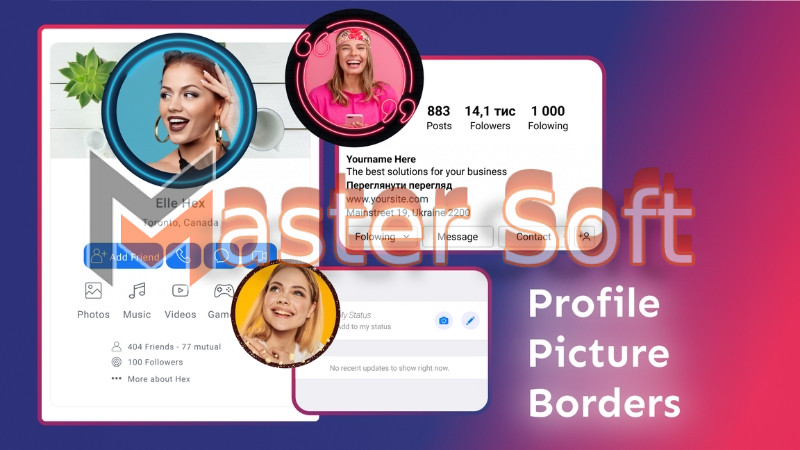 تحميل برنامج Profile Picture Border Frame للاندوريد والايفون 2024 اخر اصدار برابط مباشر 3 برنامج Profile Picture Border Frame
