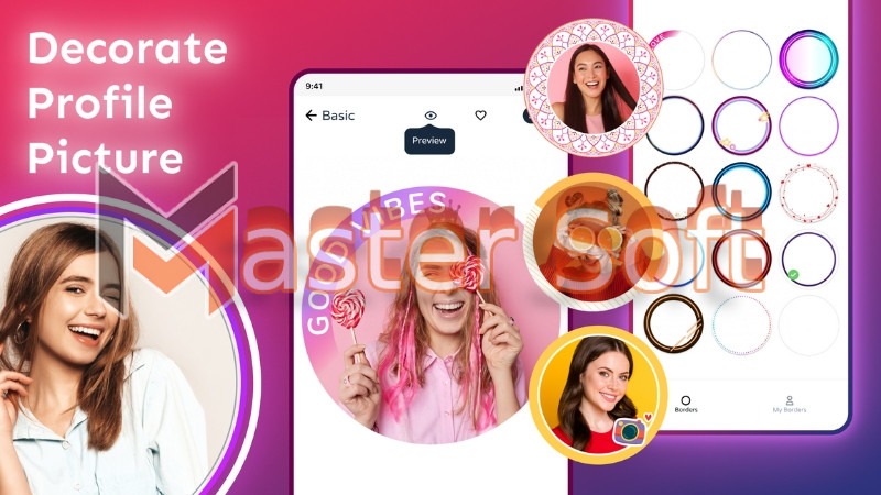 تحميل برنامج Profile Picture Border Frame للاندوريد والايفون 2024 اخر اصدار برابط مباشر 2 تحميل Profile Picture Border Frame