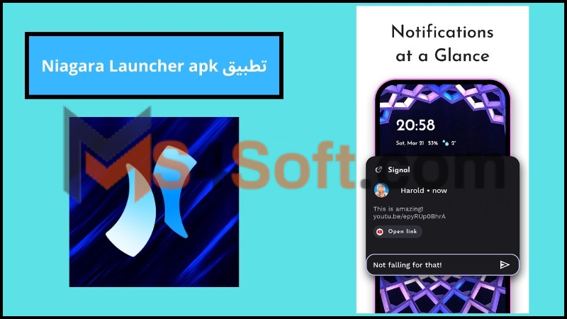 تحميل تطبيق Niagara Launcher Pro APK للاندوريد والايفون 2024 برابط مباشر مجانا 3 تطبيق Niagara Launcher apk