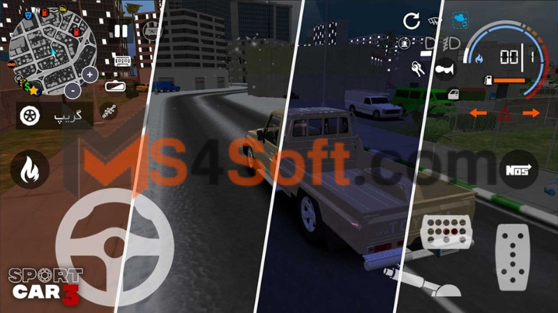 تحميل لعبة Sport Car 3 للاندرويد والايفون اخر اصدار 2024 برابط مباشر 3 لعبة Sport Car 3