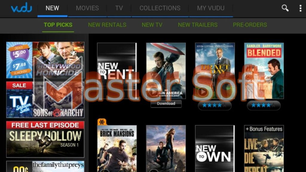 تحميل تطبيق VUDU apk مهكر لمشاهدة الأفلام والمسلسلات 2024 اخر اصدار 4 تحميل تطبيق VUDU مهكر