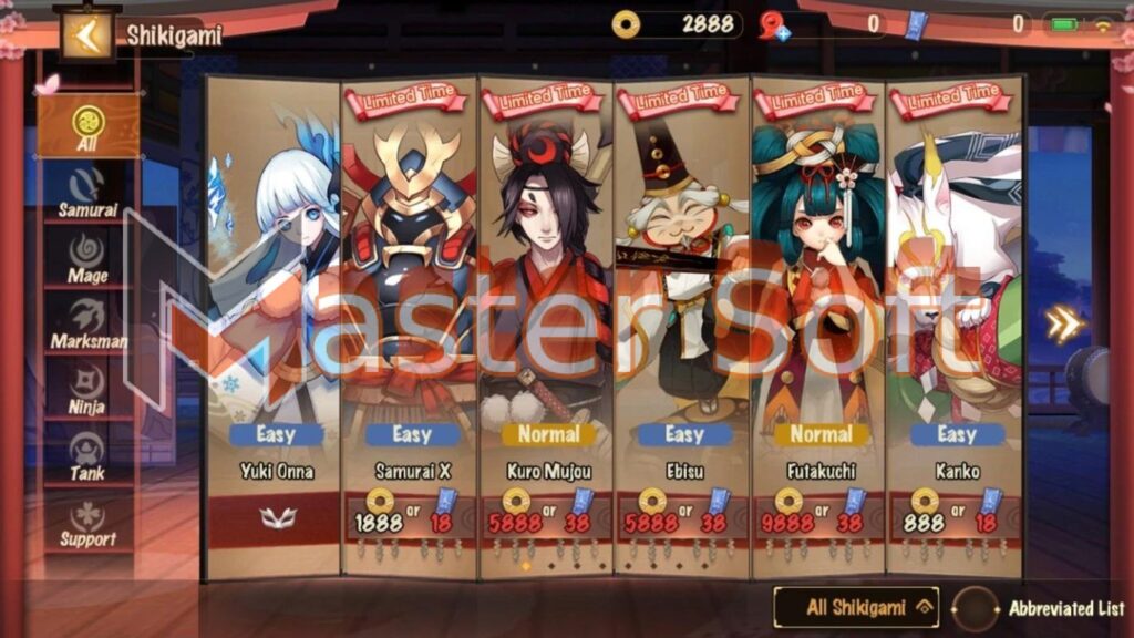 تحميل لعبة Onmyoji Arena مهكرة للاندوريد والايفون 2024 برابط مباشر 3 لعبة Onmyoji Arena