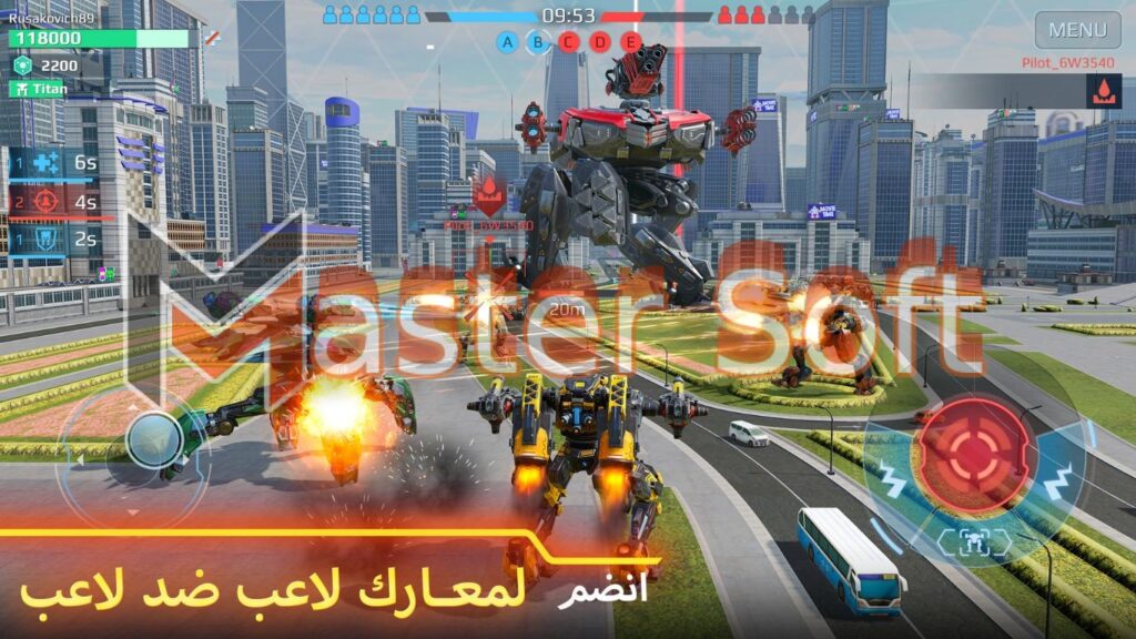 تحميل لعبة War Robots مهكرة مدفوعة اخر اصدار 2024 مجانا 2 لعبة War Robots