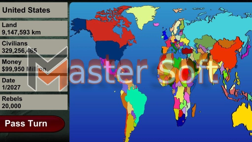 تحميل لعبة الإمبراطورية العالمية World Empire 2027 مهكرة اخر اصدار 3 لعبة World Empire 2027