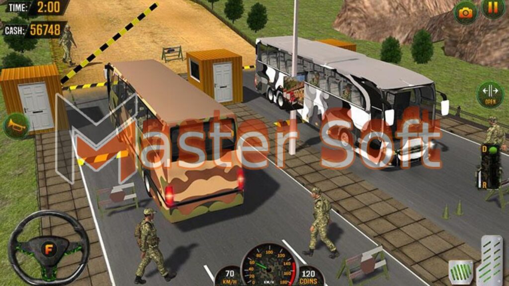 تحميل لعبة US Army Military Bus Driving للاندوريد والايفون 2024 اخر اصدار مجانا 4 US Army Military Bus Driving