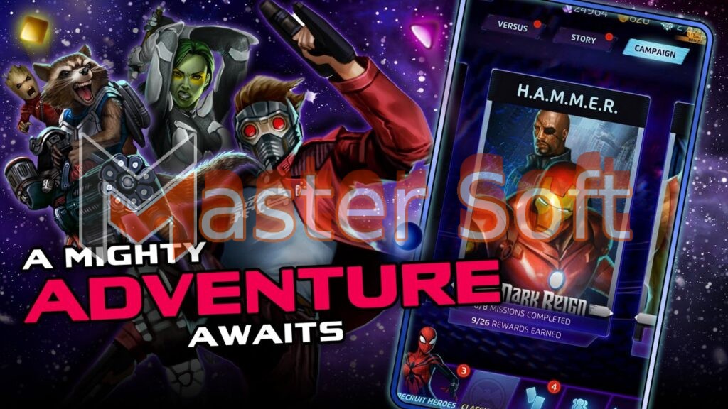 تحميل لعبة Marvel Puzzle Quest مهكرة للاندوريد والايفون 2025 مجانا 4 تحميل لعبة Marvel Puzzle Quest