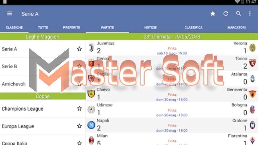تحميل تطبيق Italian Soccer لمتابعة مباريات كرة القدم الأيطالية 2024 اخر اصدار 4 تنزيل تطبيق Italian Soccer