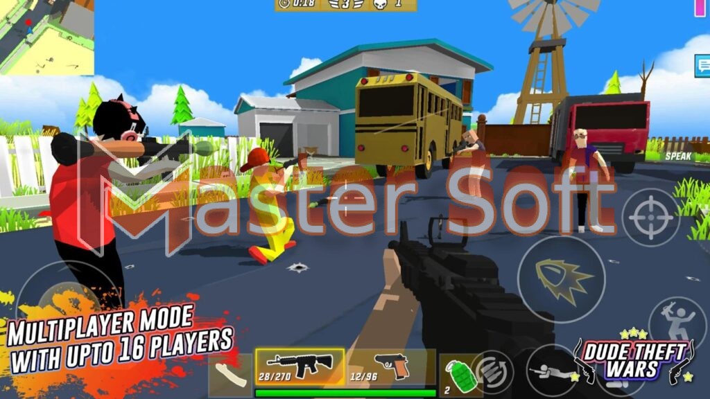 تحميل لعبة Dude Theft Wars apk مهكرة للاندوريد والايفون 2024 اخر اصدار مجانا 4 لعبة Dude Theft Wars