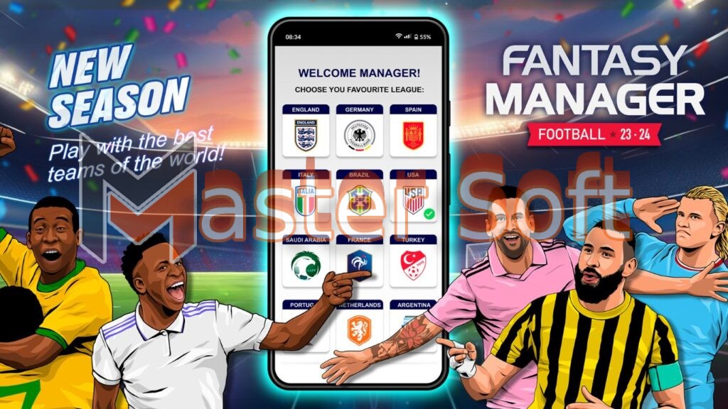 تحميل لعبة Fantasy Manager Soccer 24 للاندوريد والايفون اخر اصدار 2 لعبة Fantasy Manager Soccer 24
