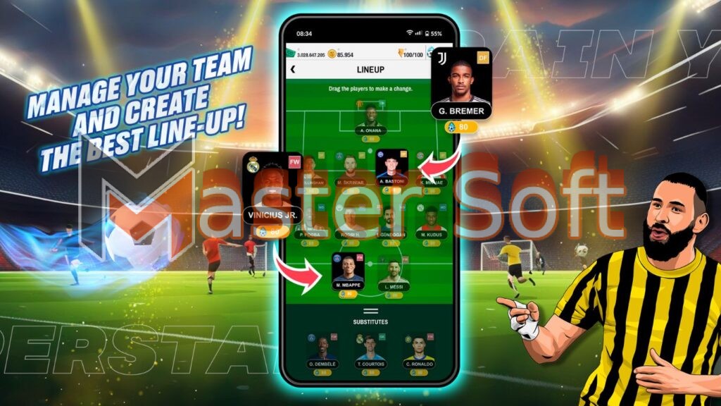 تحميل لعبة Fantasy Manager Soccer 24 للاندوريد والايفون اخر اصدار 4 Fantasy Manager Soccer 24