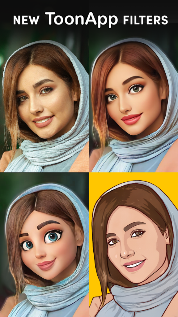 تحميل برنامج ToonApp مهكر لتحويل الصور الي كرتون للاندوريد والايفون 2025 مجانا 5 تحميل برنامج ToonApp