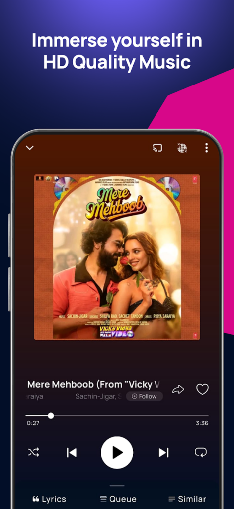 تحميل تطبيق Gaana Music للاندوريد والايفون 2025 اخر اصدار مجانا 3 تحميل تطبيق Gaana Music