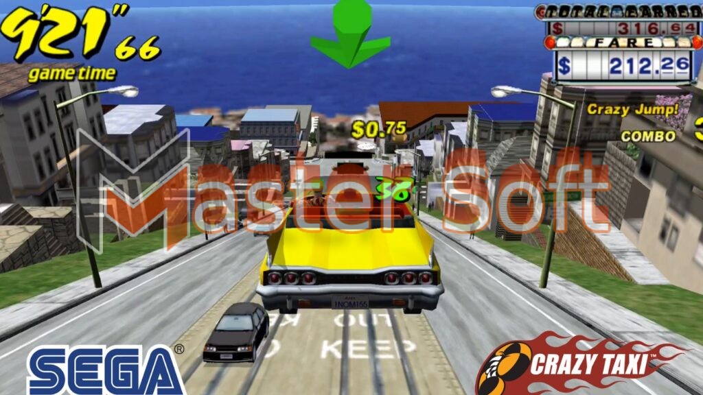 تحميل لعبة كريزي تاكسي Crazy Taxi للاندوريد والايفون 2025 الاصدار الجديد مجانا 2 لعبة Crazy Taxi