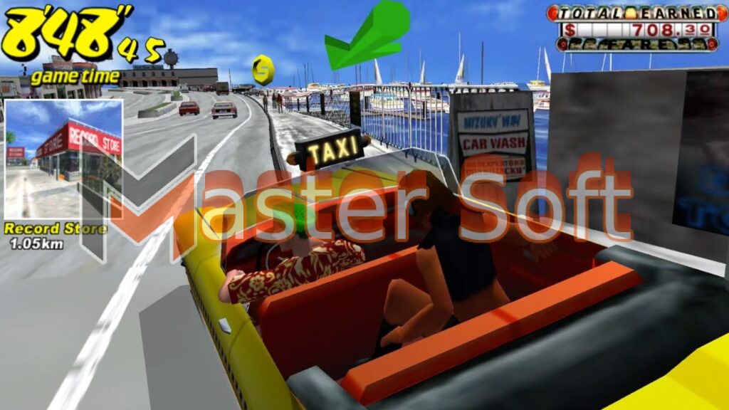 تحميل لعبة كريزي تاكسي Crazy Taxi للاندوريد والايفون 2025 الاصدار الجديد مجانا 4 Crazy Taxi