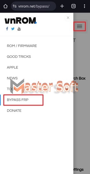 تحميل تطبيق Vnrom لتجاوز قفل حماية جوجل للاندرويد اخر اصدار 2024 برابط مباشر 3 bypassing google account with vnrom bypass 2
