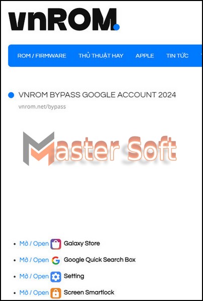تحميل تطبيق Vnrom لتجاوز قفل حماية جوجل للاندرويد اخر اصدار 2024 برابط مباشر 2 vnrom bypass tool website