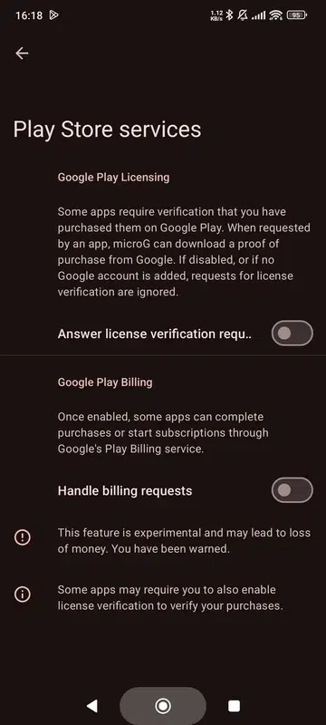 تحميل برنامج microG Services