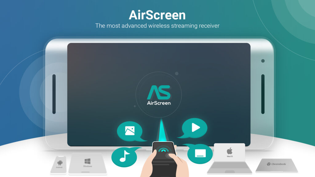 تحميل تطبيق AirScreen - AirPlay & Cast مهكر للاندوريد والايفون 2025 مجانا 3 تحميل تطبيق AirScreen AirPlay Cast