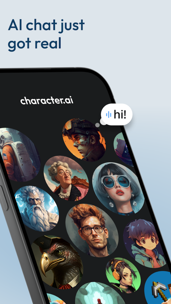 تحميل تطبيق Character AI مهكر عربي للاندوريد والايفون 2025 مجانا 4 تحميل تطبيق Character AI